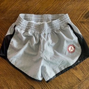 Ladies athletic shorts Alabama Crimson Tide logo
